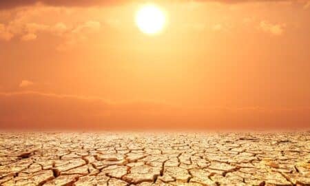 Sol, calor extremo e seca