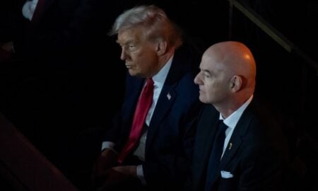 Trump e Gianni Infantino