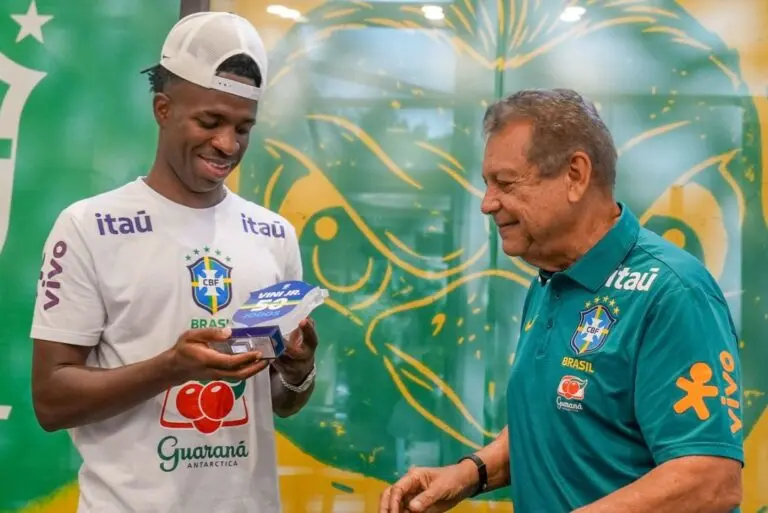 Vinicius Jr. e Leomar Quintanilha
