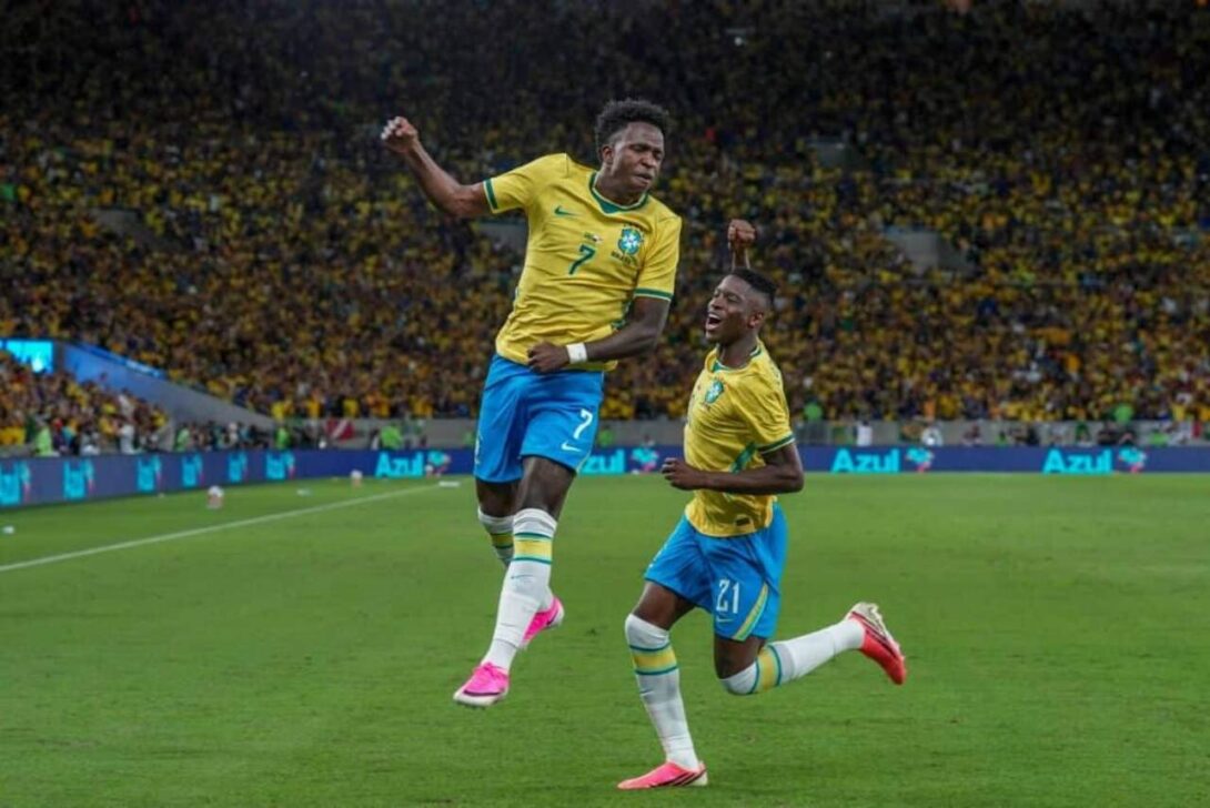 Vinicius Jr. e Luiz Henrique