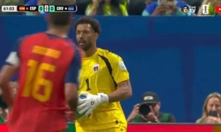 Vozinha goleiro veterano de Cabo Verde