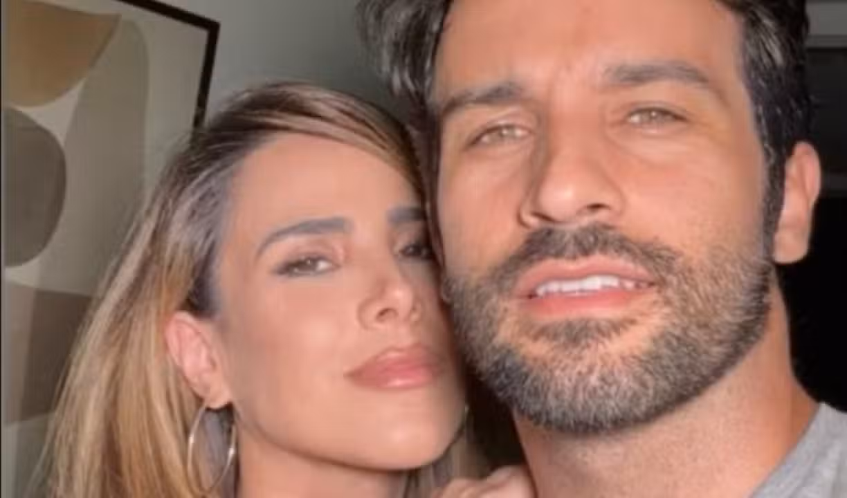 Wanessa Camargo com o namorado, o ator Bruno Bevan