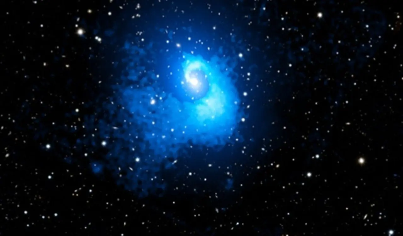 aglomerado Abell 2029 - Telescópio Chandra/Nasa