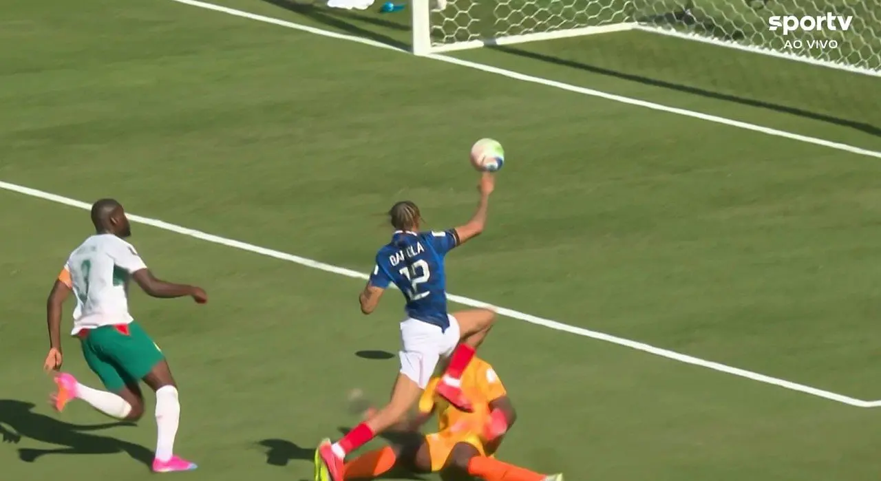 Barcola marca um golaço de cavadinha - SporTV