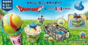 Baskin-Robbins lança campanha Dragon Quest em 1º de junho para 40º aniversário da franquia
