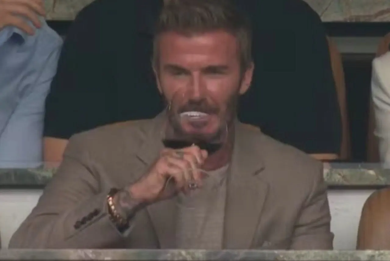 Beckham - reprodução TV Globo