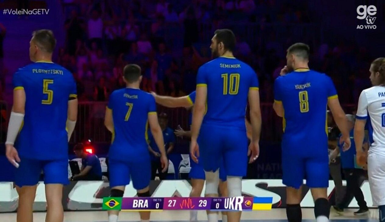 Brasil x Ucrania - Primeiro Set