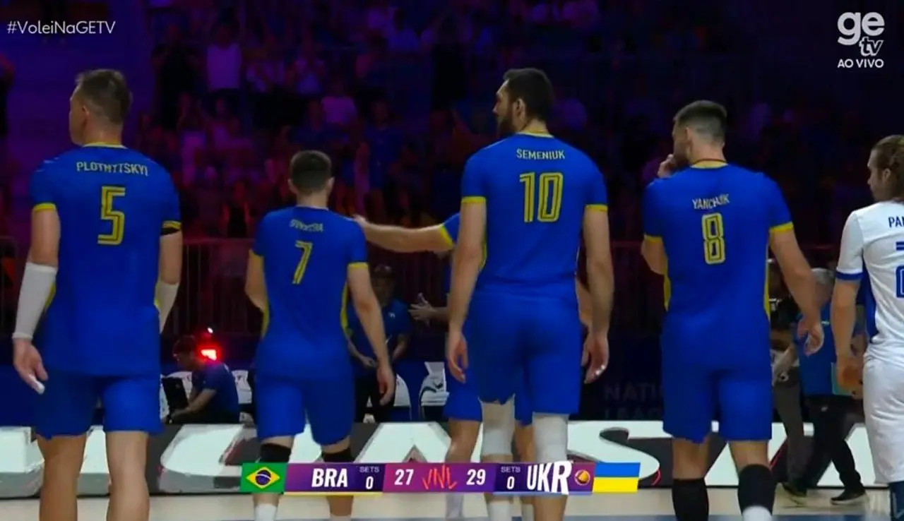 Brasil x Ucrania - Primeiro Set