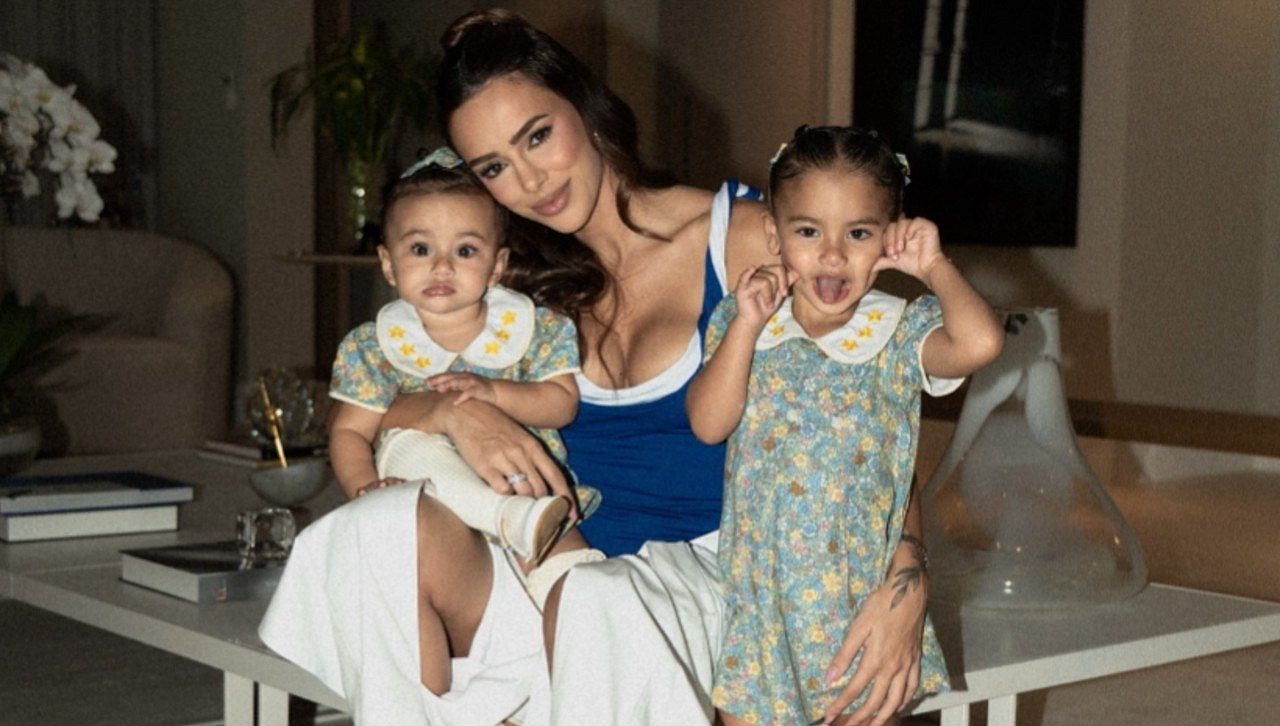 Bruna Biancardi com suas filhas - @brunabiancardi