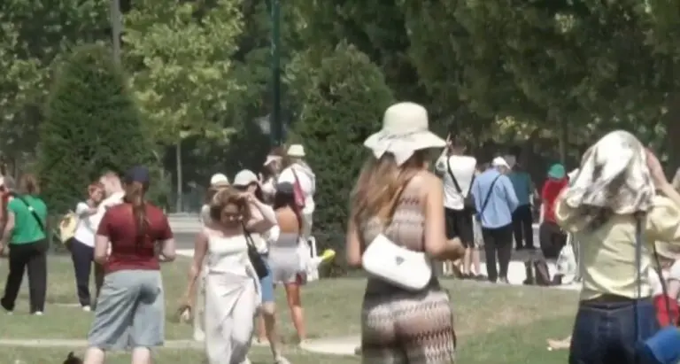 Calor extremo atinge vários países da Europa - Reprodução/ TV Globo
