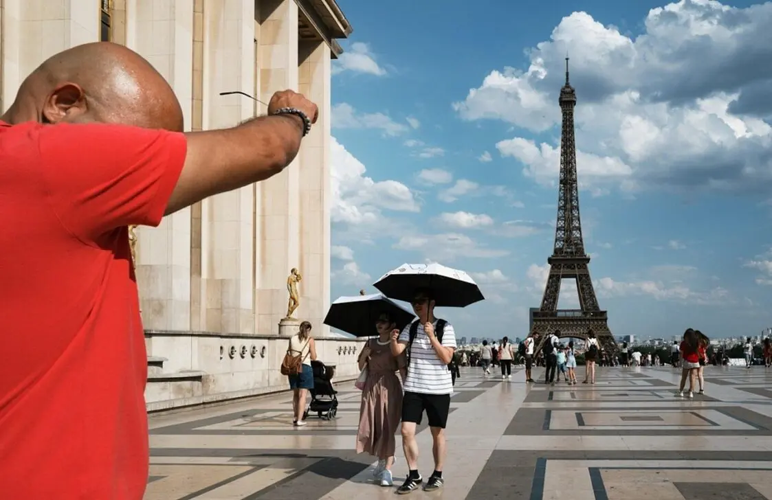 Calor na França - Jerome Gilles/NurPhoto via Getty Images)