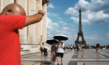 Calor na França - Jerome Gilles/NurPhoto via Getty Images)
