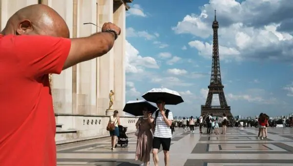 Calor na França - Jerome Gilles/NurPhoto via Getty Images)