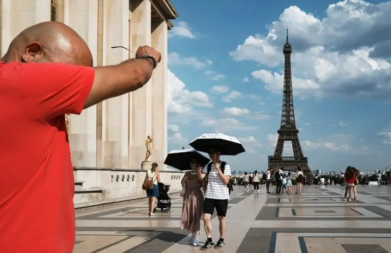 Calor na França - Jerome Gilles/NurPhoto via Getty Images)
