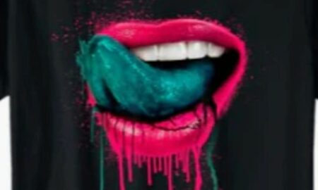 Camisas Falling Tongues Rolling Stones