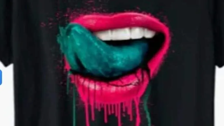 Camisas Falling Tongues Rolling Stones