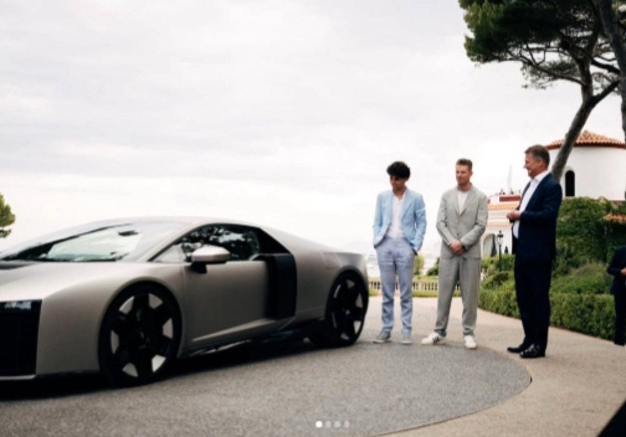 CEO da Audi, Gabriel Bortoleto e Nico Hülkenberg - Instagram