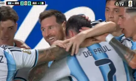Comemoração Messi - CazéTV