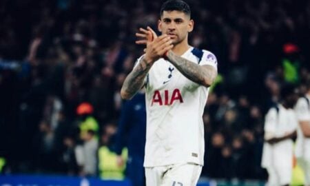 Cristian Romero do Tottenham - @cutiromero2