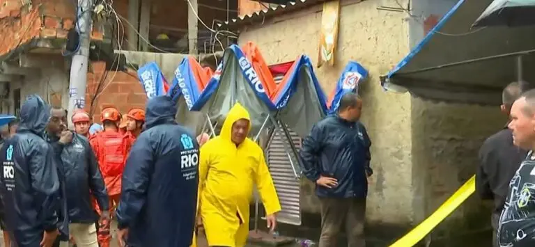 Desabamento no Rio de Janeiro - Globo NEWS