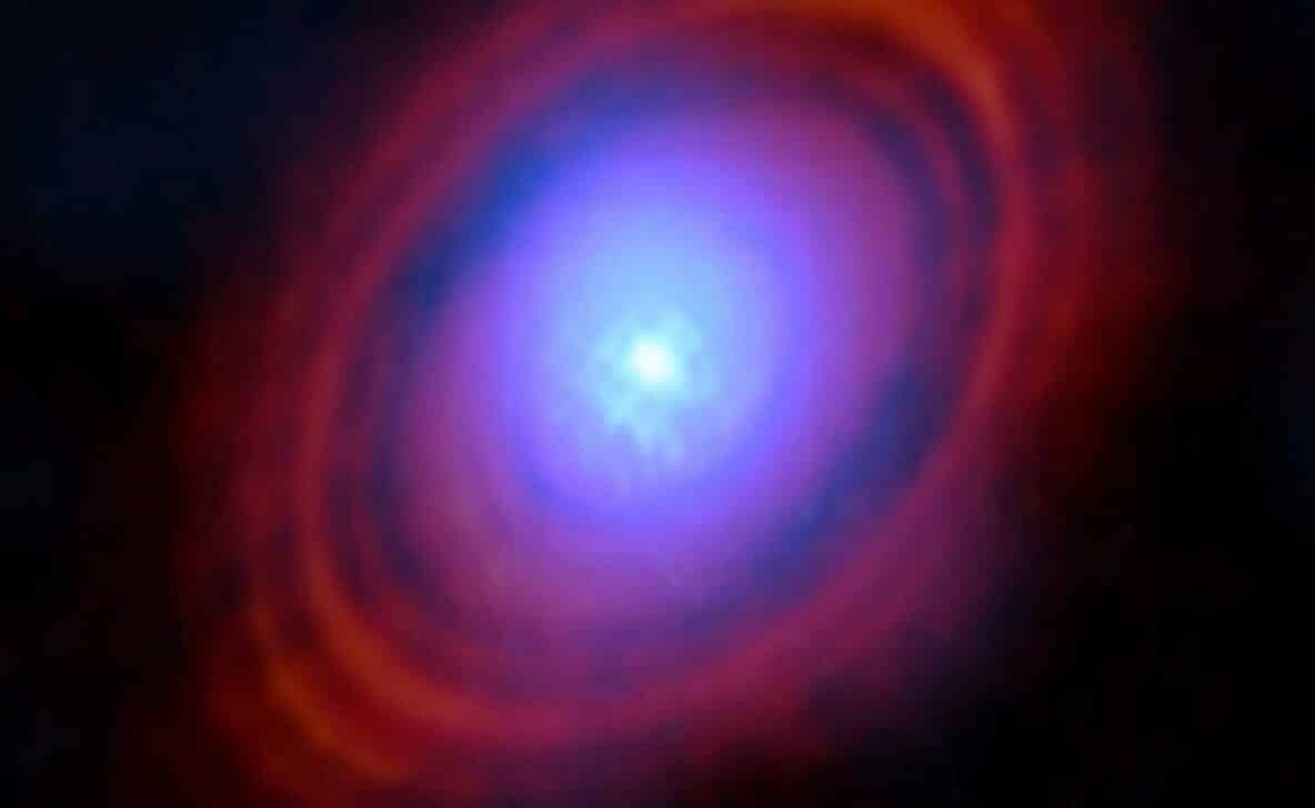 Disco protoplanetário de HL Tauri - Reprodução/ESO