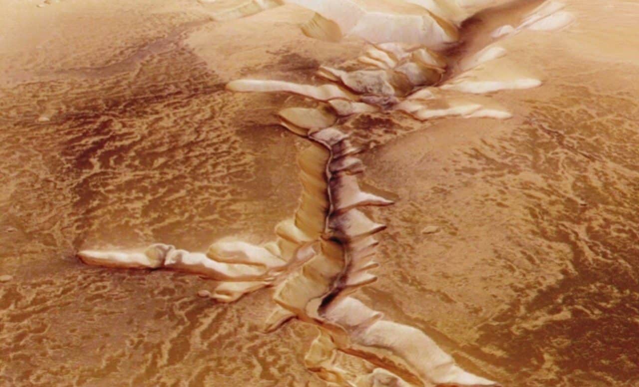 Echus Chasma - Reprodução/NASA