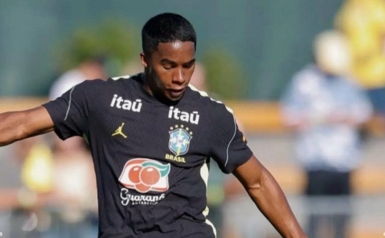 Endrick - Rafael Ribeiro/CBF