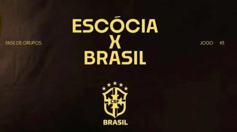 Escócia x Brasil - @brasil