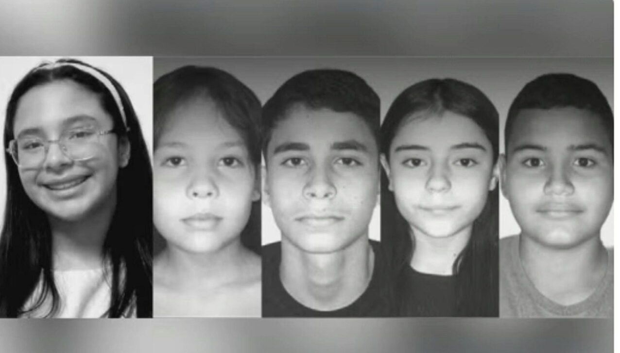 Estudantes mortos em acidente entre van escolar e caminhão,