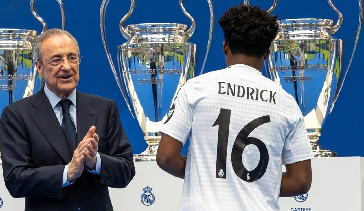 Florentino Pérez e Endrick