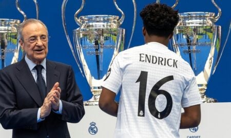 Florentino Pérez e Endrick