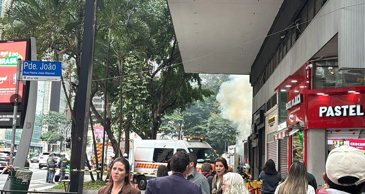 Fogo em prédio na Paulista - Internauta Maria