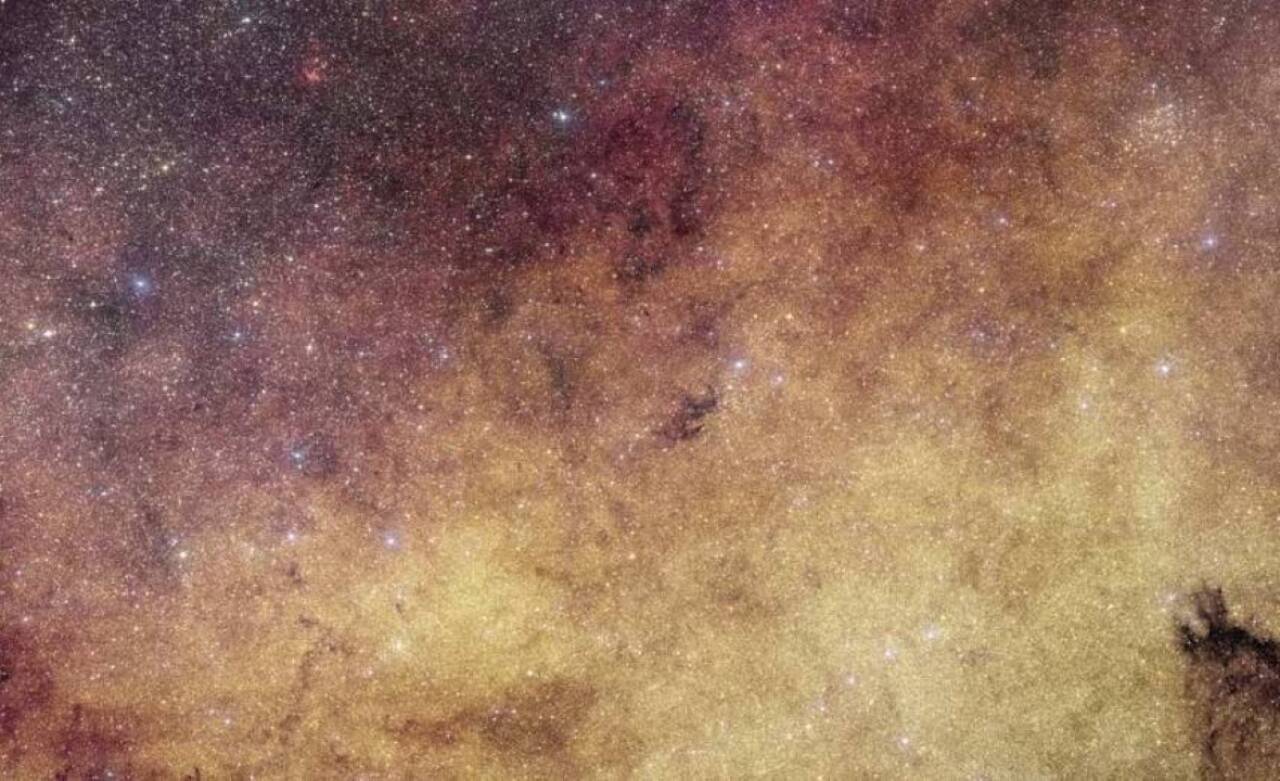 foto capturada pelo telescópio Euclid