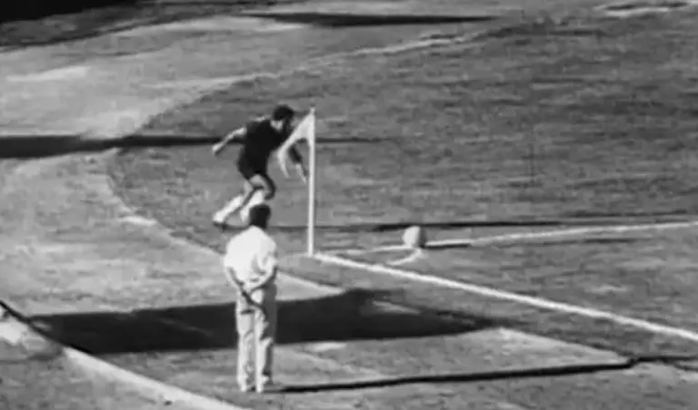Gol olimpico de Coll copa do mundo 1962