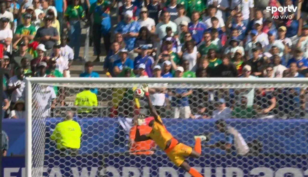 Golaço MBappé - Globo