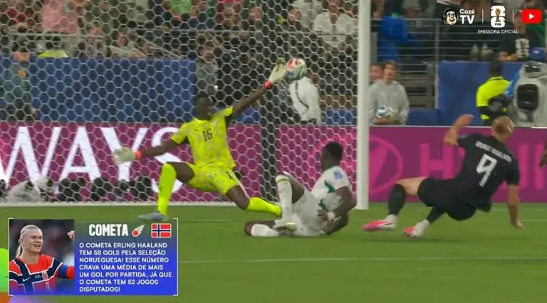 Haaland marca golaço 2 - CazéTV