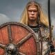 Haaland posa como viking