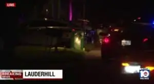 A lauderhilli rendőrök vasárnap este találtak rá egy férfit, akit agyonlőttek a műútján