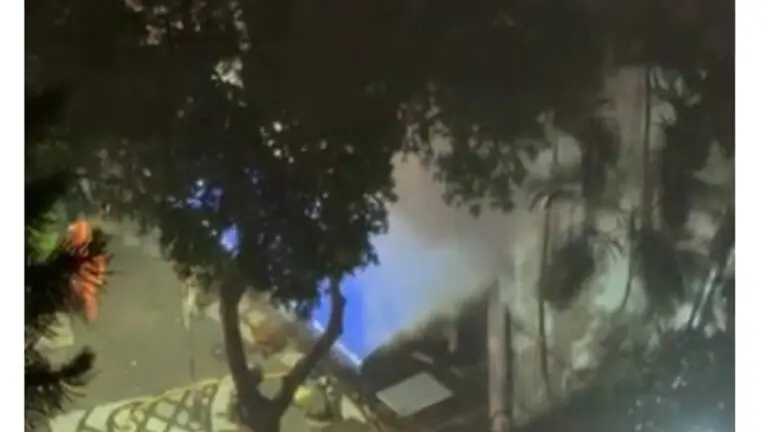 Incêndio restaurante Lamas