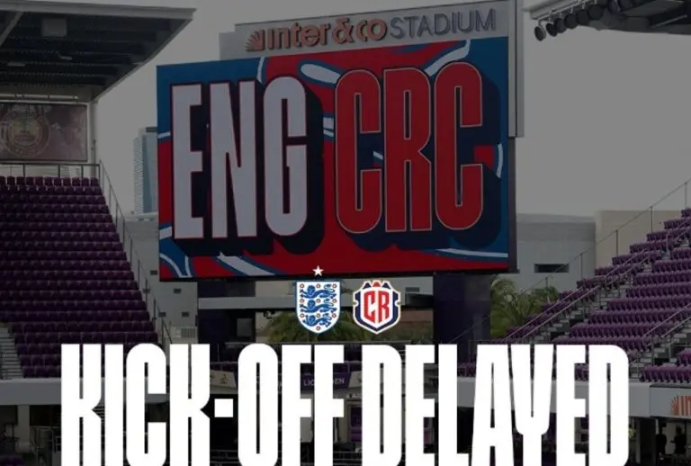 Inglaterra x Costa Rica - X.com/ Inglaterra