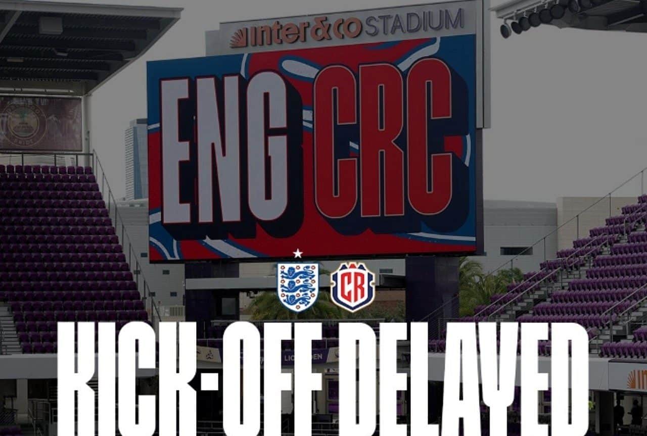 Inglaterra x Costa Rica - X.com/ Inglaterra