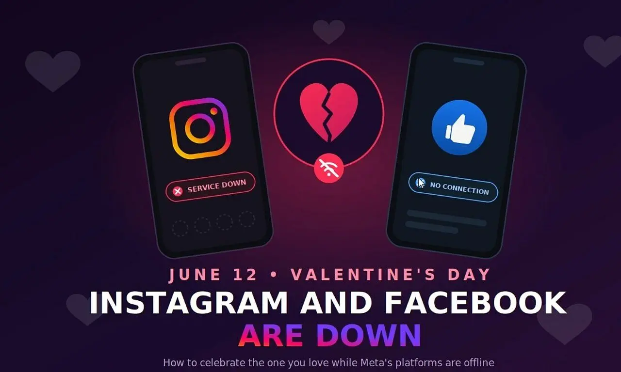 Instagram e Facebook fora do ar - Mix Vale Arte