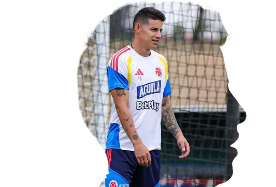 James Rodríguez - X.com/ Colômbia