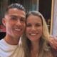 Katia Aveiro com o irmão, Cristiano Ronaldo — Reprodução/Instagram