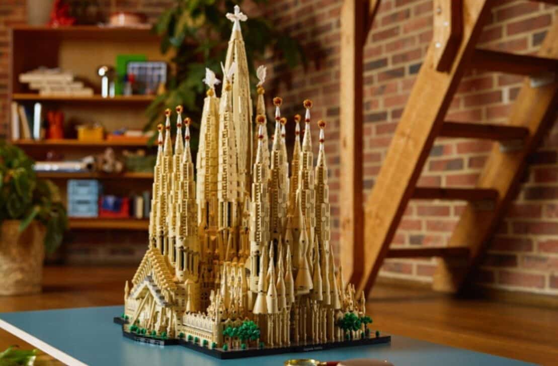 LEGO Sagrada Família - Divulgação