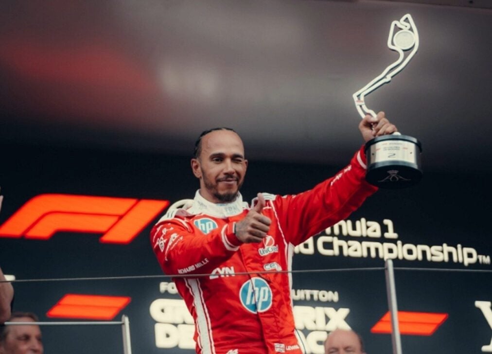 Lewis Hamilton - X.com/ Ferrari