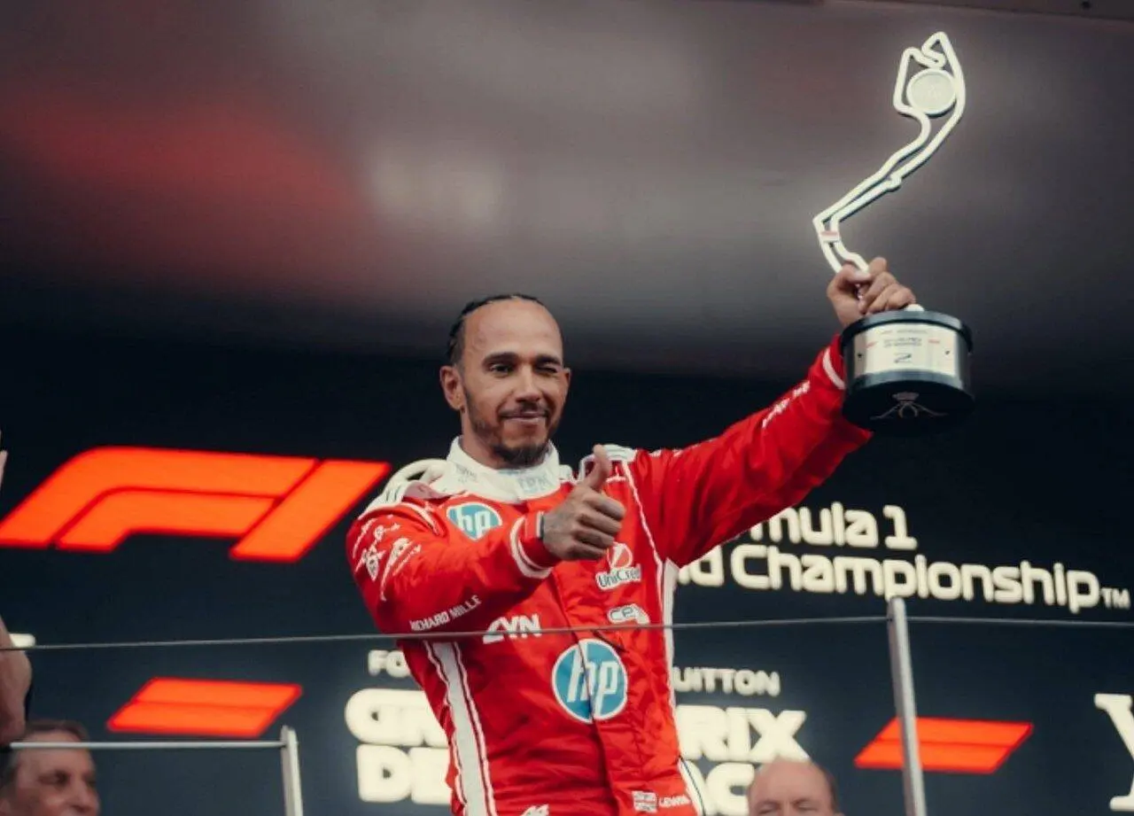 Lewis Hamilton - X.com/ Ferrari