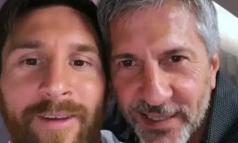 Lionel Messi e Jorge Messi