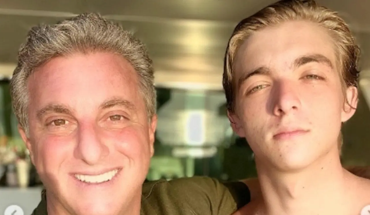 Luciano Huck e Joaquim Huck