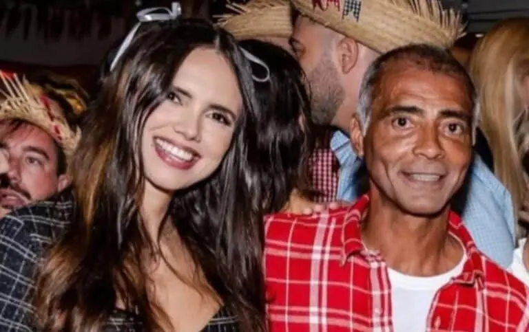 Marcielle Mota e Romário - Reprodução/Instagram